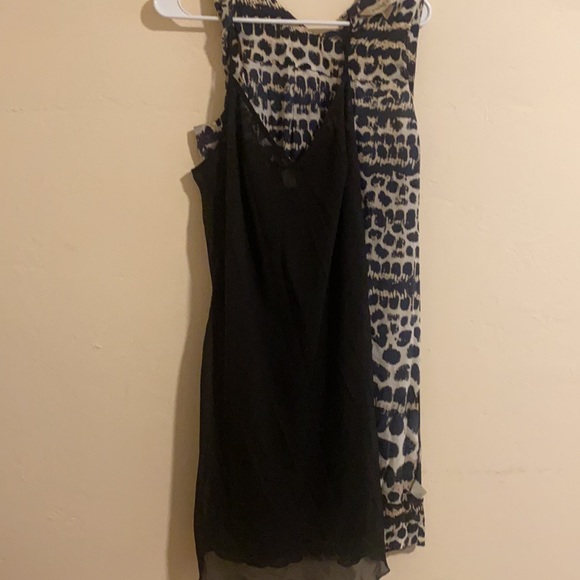 Presley Skye Animal Print Dress with slip - Picture 3 of 3